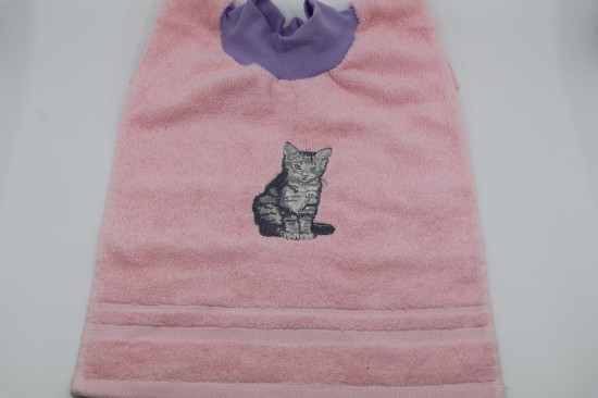 Bild von Lätzli Katze sitzend