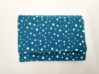 Bild von Spielkartenetui Petrol mit Punkten