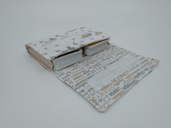 Bild von Spielkartenetui Weltkarte