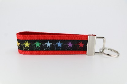 Bild von Schlüsselanhänger Sternen mit Schatten