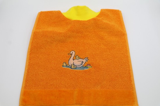 Bild von Lätzli Gans mit Küken