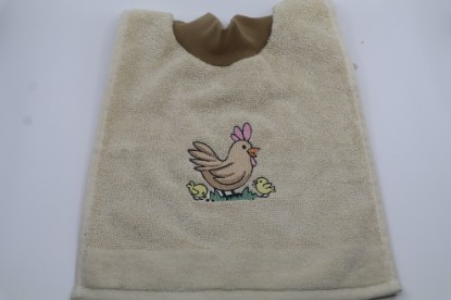 Bild von Lätzli Huhn mit Küken