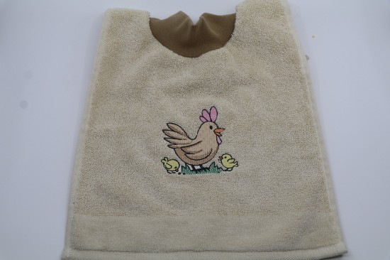 Bild von Lätzli Huhn mit Küken