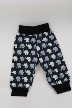 Bild von Pumphose Gr. 74 Sweat Elefantenparade granit