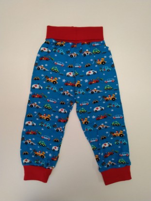 Bild von Pumphose Gr. 86 Jersey Rettungsfahrzeuge 