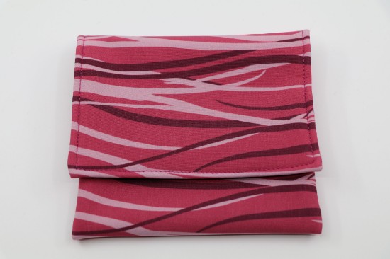 Bild von Täschli für E-Bike Wellen rosa